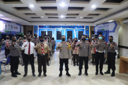 Kapolres Gresik, Buka Pelatihan Peningkatan Kemampuan Saja Bhayangkara.