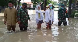 Munggugianti Kembali Dihempas Banjir, Ketinggian air Hingga 1 Meter Lebih.