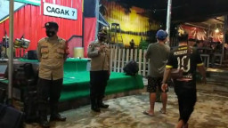 Jelang Penerapan Pembatasan Kegiatan Masyarakat, Polsek Kedamean Gencar Gelar OPS Yustisi.