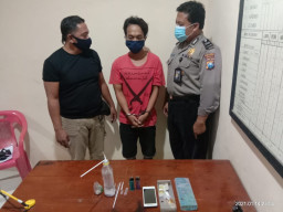 Lagi-Lagi, Reskrim Polsek Benjeng Ringkus Budak Narkoba.