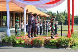 Forkopimda Jatim, Gelar Pasukan OPS. Penegakan Disiplin Prokes