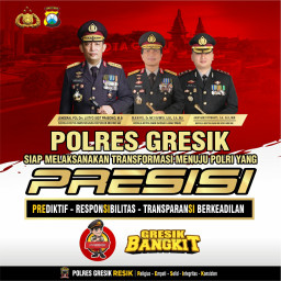 Polres Gresik Siap Jalankan Program Prioritas Kapolri, Menuju Polri Yang Presisi