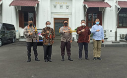 Kapolda Jatim, Resmikan 3 Gedung di Mapolrestabes Surabaya