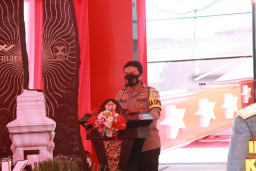 Resmikan Markas Baru, Kapolda Jatim Usulkan Perubahan Tipe Polres Gresik