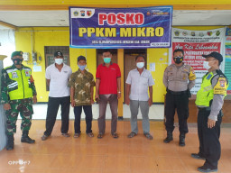 Polres Gresik, Genjot Pembentukan PPKM Berskala Mikro