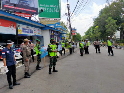 Perketat pengawasan Pengawasan Prokes Saat PPKM, Polres Gresik Secara Intensif Gelar Operasi Yustisi