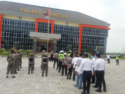 Upaya Pengendalian Penyebaran Covid-19, Polres Gresik Gencar Lakukan OPS. Yustisi