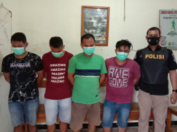 Asyik Pesta Sabu, 3 Pemuda Bawean Diringkus Polisi