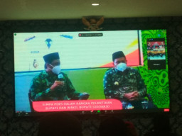 Hari Pertama Kerja, Bupati Sidoarjo H. Mudlhor: Prioritaskan Perbaikan Jalan dan Atasi Banjir