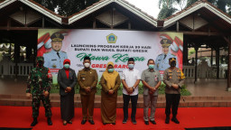 Program Kerja 99 Hari "Nawa Karsa" Bupati Gresik, Dihadiri Kapolres