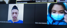 Ditangkap Dengan BB 0,22 Gram Sabu dan 3 Butir Ekstasi, Ana dan Erdin Dihukum 12 Bulan Penjara