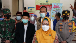 Pelaksanaan Vaksinasi Covid-19 Para Ulama dan Dewan Masjid, Dihadiri Kapolres Gresik