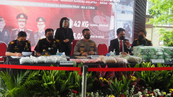 Bareskrim dan Bea Cukai, Gagalkan Peredaran 42,3 Kg Sabu dan 85 Ribu Pil Ekstasi