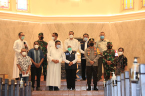 Forkopimda Jatim, Pantau Kesiapan Gereja Jelang Paskah