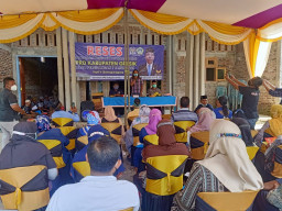 Reses Gus Hudi, Serap Aspirasi Warga Brangkal Balongpanggang