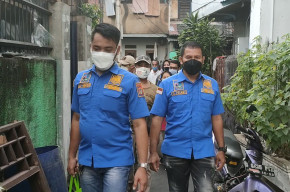Teamsus 3 Satnarkoba Polres Jakbar, Resmikan Kampung Tangguh Jaya di Tambora Jakarta Barat