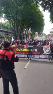 LSM Gepal Turun ke Jalan, Dukung KPK Bersih-Bersih Korupsi PDAM kabupaten Gresik