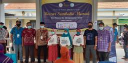 Bersama Pemuda Peduli Dhuafa, Pemdes Wotansari Gelar Bazar Sembako Murah