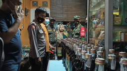Kios Jamu Jualan Miras, Wanita Paruh Baya di Ciduk Polisi