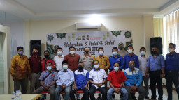 Kapolres Gresik, Gelar Halal BI Halal Dengan Serikat Pekerja dan Serikat Buruh Se Kabupaten Gresik