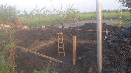 Kartar Munggugebang Kecewa, Pembangunan Pamsimas Tidak Transparan, Lapangan Volly Hasil Swadaya Jadi Korban
