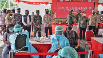 Gelar Program 1 Juta Vaksin, Polda Jatim Banjir Ucapan Terima Kasih