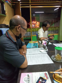 Camat Sawahan Gelar Metting Zoom, Persiapan Serbu Vaksin, Sasaran 6000 Orang Warga 