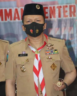 Kapolres Gresik: di HUT ke 60, Pramuka Dapat Sukseskan Vaksinasi 