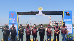Kapolres Gresik Dampingi Hipmi, Gelar 10 Ribu Vaksin Gratis Warga Pesisir Gresik