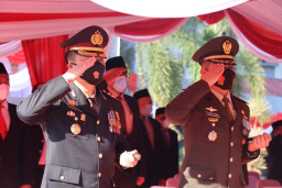 Kapolres Gresik, Hadiri HUT RI ke-76 Bertema Indonesia Tangguh Indonesia Tumbuh