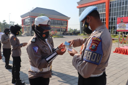 Polres Gresik, Peringati HUT Polwan RI ke 73