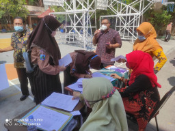 Vaksinasi 953 Pelajar, Digelar di SMP Negeri 1 Gresik