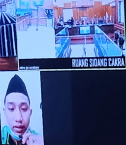 Gasak Motor di Jl. Raya Manukan Kulon, Hasanuddin di Tuntut 8 Bulan Penjara