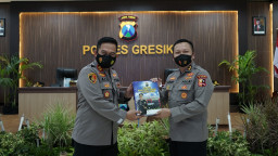 AKBP M. Nur Aziz Tiba di Kota Pudak, Kapolres Gresik Resmi Berganti
