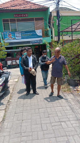 Belum Sepekan Menjabat, Herman Felani Lurah Kupang Krajan Sudah Blusukan
