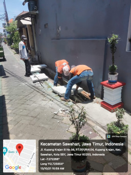 Respon Cepat Lurah Kupang Krajan, Dapat Apresiasi Dari Warga