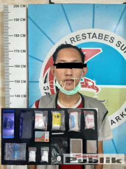 Lantaran Ketahuan Bawa 21,16 Gram Narkoba, Pria Asal Kupang Panjaan Ini Diringkus Polisi