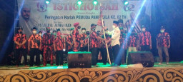 Sambasir Resmi Jadi Ketua Pemuda Pancasila PAC Menganti Gresik PAC 