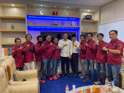 Kunjungan PJS ke Bupati Sampang, Dapat Curhatan Masalah Pembangunan