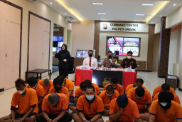 Selama Sebulan, Polres Gresik Gulung Belasan Pelaku Kejahatan