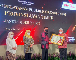 Janeta Mobile Unit Bawa Dinsos Jatim, Raih Penghargaan Kovablik