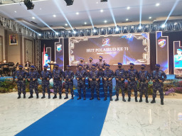 Kapolres Gresik: Pada HUT ke 71, Polairud Siap Dukung Percepatan Penanganan Covid-19