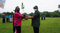 Peringatan Hdi 2021, Penyandang Difabel Dinsos Jatim Lakukan Aksi Tanam Pohon