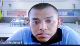 RESIDEVIS PENCURI MOTOR "APES". MOTOR DIPASANG KUNCI GANDA, AIDUL FITRI DITUNTUT 1 TAHUN PENJARA