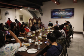 Kapolres Gresik ngopi bareng Bersama Awak Media, Tingkatkan Sinergitas dengan Program Piramida