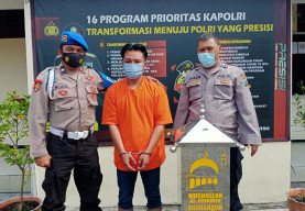Kurang dari Sepekan Polres Gresik, Berhasil Ungkap Kasus Pencurian di Musholla