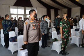 Menko Airlangga Bersama Menperin Agus Gumiwang, Hadiri Groundbreaking PT Smelting Gresik