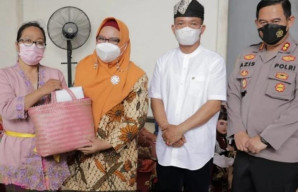 Sambut Hari Raya Nyepi 1944 Saka, Wongso Negoro Bagikan Paket Sembako dan Santunan anak Yatim