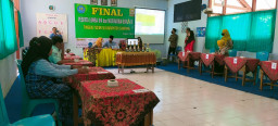 Jalin Silaturahmi, Osis dan Dewan Guru Gelar Lomba Cerdas Cermat Tingkat SD/MI di Aula SMPN 1 Banyuates