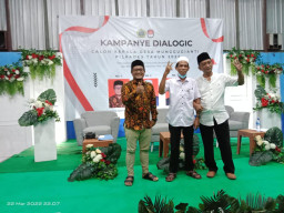Pilkades Munggugianti malam ini gelar Kampanye Dialogis